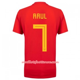 Maillot/Tenue Espagne Raul 7 Domicile Coupe du monde 2018